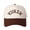 Brown, variant on 'MERICA Embroidered Patchwork Trucker Cap | Adjustable Unisex Snapback, American Pride Essential