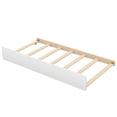 thumbnail image 6 of Hassch Twin Over Twin Bunk Bed With Trundle And Storage, White, 6 of 9