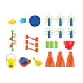 thumbnail image 4 of Mesa de juego sensorial de 32 piezas, juguetes de playa de verano para , mesa de arena, mesa de juego de agua de arena al aire libre, juguetes de, 4 of 9