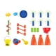 thumbnail image 4 of 32x duchas de agua estanque mesa de agua niños mesa de juego sensorial arena y mesa de agua juguete para exterior patio trasero edad 1-3 niños, 4 of 9