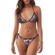 thumbnail image 1 of Balery Dog in Lavender Flowers Pijama Estampado Bikini de Dos Piezas para Mujer - Conjunto de Bikini Ajustable Sexy y Cómodo para Playa, 1 of 6