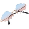 thumbnail image 3 of 1 par de gafas de sol con forma de nube para fiesta, gafas de sol creativas con forma de nube, gafas elegantes para mujer, 3 of 7
