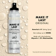 Milani Make It Last Jumbo XL Setting Spray, Prime + Hydrate + Set, Natural Finish, 6 fl oz
