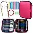 thumbnail image 1 of PENGXIANG 2024 New Circular Knitting Needles Sets Aluminum 26PCS Interchangeable Crochet Needles with Chrysanthemum Case Sewing Accessory, 1 of 7