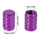 thumbnail image 4 of 10uds Auto Neumático Válvula Vástago Tapas Neumático Válvula Polvo Cubiertas 7mm Púrpura Unique Bargains tapas de vástago de válvula automotriz, 4 of 6