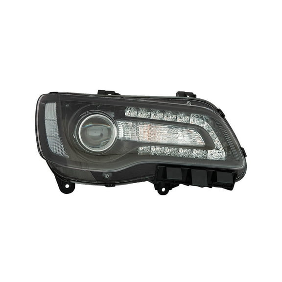 KAI New CAPA Certified Standard Replacement Passenger Side Headlight Assembly, Fits 2018-2020 Chrysler 300