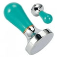 thumbnail image 4 of Suministros para cafeterías Ticfox Tamper de café de aleación de aluminio azul claro, 4 of 14