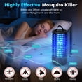 thumbnail image 2 of Rossetta Bug Zapper 2 Pack Rechargeable Mosquito Zapper with Auto-Sensing for Home, Patio, Backyard, Camping, 2 of 8