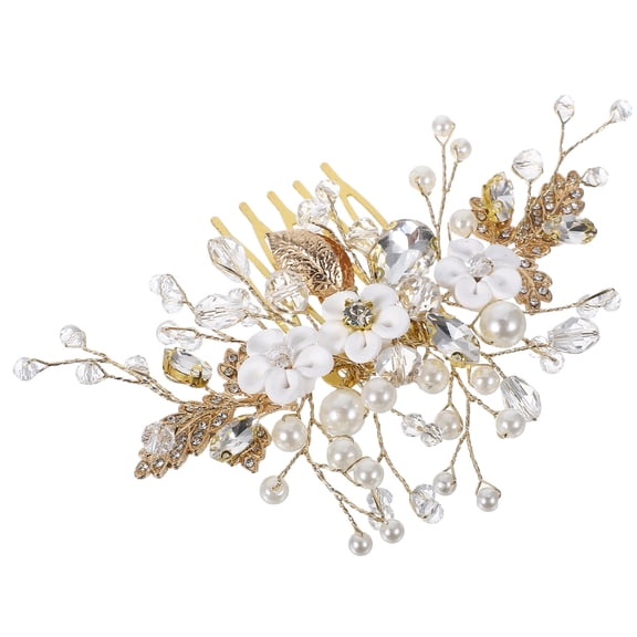 LOLIPPYY Crystal Bridal Hair Accessories 1Pcs Wedding Accessory For Women Brides