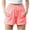 Pink, variant on Puntoco Womens Clearance Pants Plus Size Drawstring Casual Elastic Waist Pocket Loose Solid Shorts Pants Pink