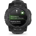 thumbnail image 3 of Garmin, monitor deportivo, Instinct 3,Tactical, AMOLED,50mm,Black, 3 of 5