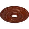 thumbnail image 3 of Ekena Millwork 18"OD x 3 3/8"ID x 7/8"P Oldham Ceiling Medallion (Fits Canopies up to 8 5/8"), Hand-Painted Firebrick, 3 of 6