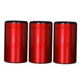 thumbnail image 4 of 3 PCS Red Retro Tea Coffee Sugar Canisters Tin Metal Portable Sturdy Container, 4 of 8