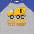 thumbnail image 4 of Inktastic 1st Birthday Construction Truck Cement Mixer Boys or Girls Baby Bodysuit, 4 of 5