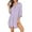 Purple, variant on Antinious Ladies Summer Dress,Casual Beach Dresses for Women,Party Dresses for Women Dress Short Sleeved-neck Knee Length Dress,Purple,XL