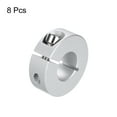 thumbnail image 3 of 8 Packs Single Split Clamp-On Shaft Collar 16mm Bore One-Piece Clamping Collar, 35mm OD, 12mm Thickness, Aluminum Alloy, 3 of 5