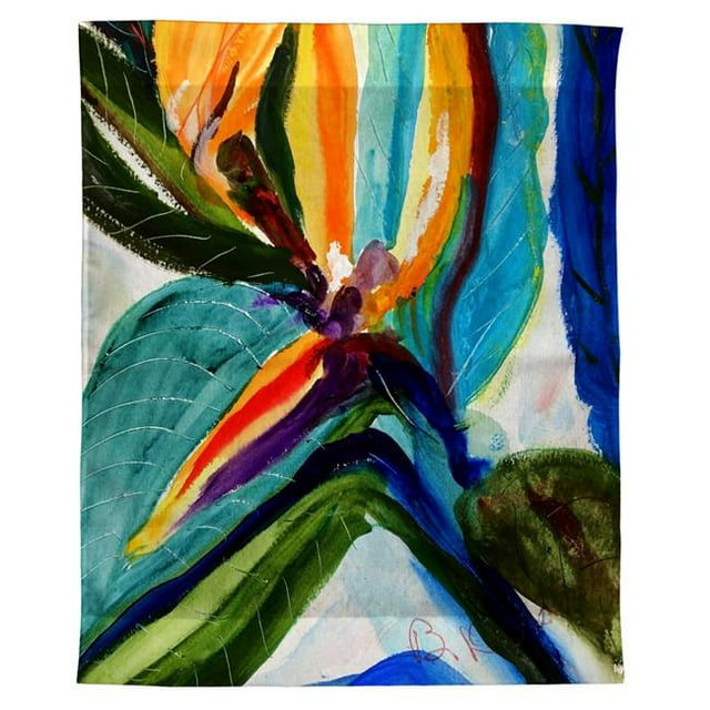 Betsydrake TP1161 24 x 30 Po Teal Paradise Tenture Murale