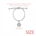 thumbnail image 2 of mewing cat engilsh quote cartoon bracelet double leather wristband couple set, 2 of 2