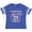 Football Blue and White, variant on My Brother Graduated and I'm Super Proud Boys or Girls Toddler T-Shirt