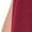 Burgundy, variant on Women's Wide V-Neck Cuffed Short Sleeve Curved Hem Luxe Jersey Top