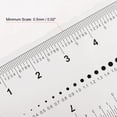 thumbnail image 4 of Unique Bargains Flexible Ruler 8 Inch 0.5mm Scale PET Plastic Covered Thickened Film Straight Ruler, 4 of 6