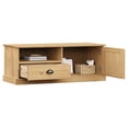 thumbnail image 3 of vidaXL TV Stand Entertainment Center with Storage Drawer VIGO Solid Wood Pine, 3 of 8