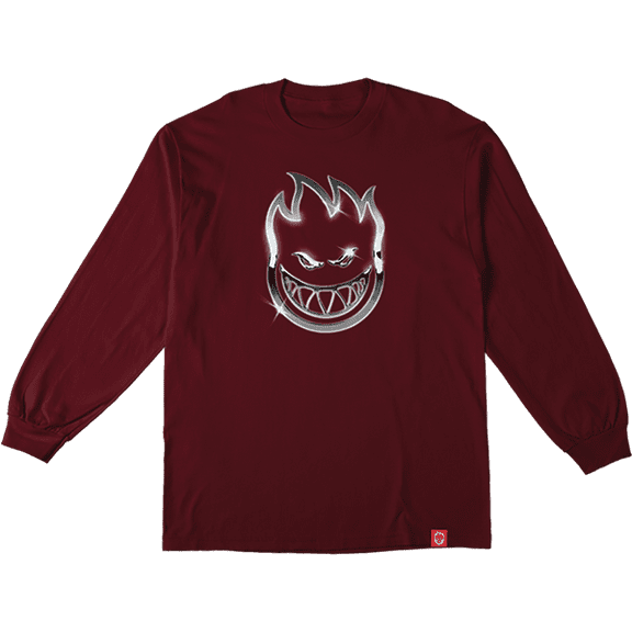 Spitfire Chrome Bighead Ls S-Maroon