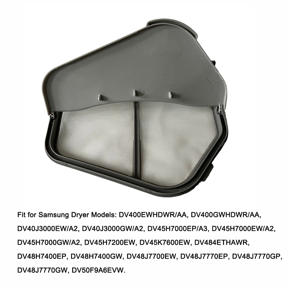 TOP-MAX DC97-16742A DC61-03048A Lint Trap Filter, Fit for Samsung Dryer, Easy to Install