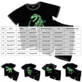 thumbnail image 4 of UAYOTSE Printed Short Sleeve Tee Shorts Casual Summer Two Piece Suit for Boys and Girls Daily Kids Wear Size 6-7 Years, 4 of 9