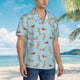 thumbnail image 3 of Balery Dachshund Dog Camisas hawaianas de manga corta para hombre, camisas playeras de corte holgado, camisas de vacaciones con botones,XX-Large, 3 of 7