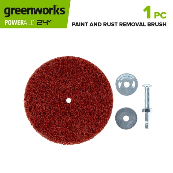 Greenworks 5" Paint and Rust Removal Brush, PT54204A1