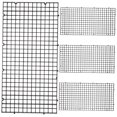 thumbnail image 4 of LEORX Fish Tank Grid Divider 4Pcs PP Material Water Permeable Isolation Support Mixed Fish Breeding 11.8X5.9X0.4In, 4 of 8