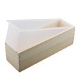 thumbnail image 2 of Molde de jabón rectangular versátil de 1200 ml, herramienta casera de bricolaje, jabón de silicona flexible Blanco, 2 of 9
