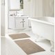 thumbnail image 1 of Juego de alfombrillas de baño de chenilla de pelo corto Kara de 2 piezas en color topo RT Designers Collection RGK03890, 1 of 2