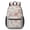 Black-1, variant on 17 Inch Lightweight Backpack,PVC Waterproof Oxford Fabric, Ergonomically Designed, with Large Capacity, Floral Flowers Print