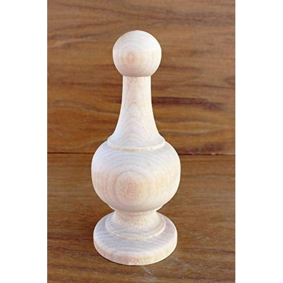Birch Finial-Bag of 1 by WOODNSHOP