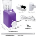 thumbnail image 3 of I-Cord Knitting Machine - Hands-Free Rope Knitter, Automatic Icord Maker Tool for Diy Crochet, Knitting Projects, Fast and Easy for Beginners Rope Braiding Tool*1 Box, 3 of 9