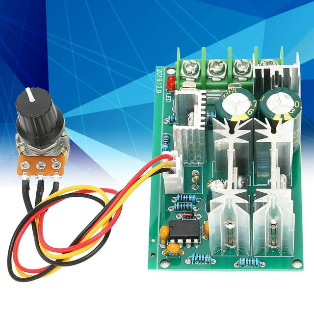 Controlador DC PMW, Controlador De Motor DC 10V-60V 20A Módulo De Control De Velocidad Del Motor Para Velocidad Del Motor Para Control De Velocidad Del Motor Para La Industria
