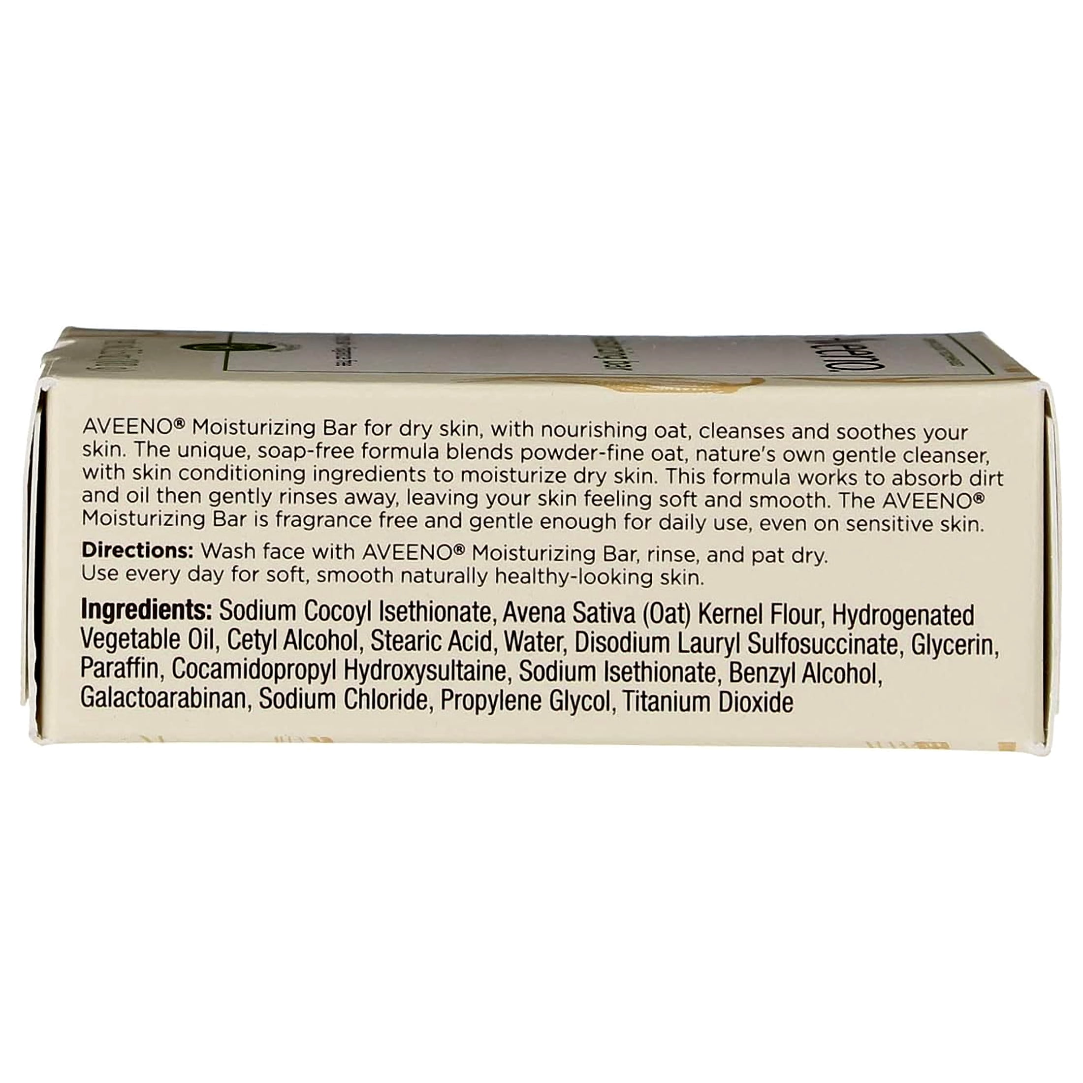Aveeno Moisturizing Bar for Dry Skin 3 Oz Pack of 4