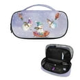 thumbnail image 4 of Jiueut Snowman Christmas Insulin Storage Bag Diabetic Care Organizers & Travel Kits Small Insulated Bag for Medicine Storage Zipper Bags for Organizing Diabetic Supply Bag, 4 of 7