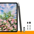 thumbnail image 4 of Tizuqe 2 in 1 Touchscreens Pen Double Head Design Soft Rubber Tip Universals Tablets Ph, 4 of 13
