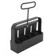 thumbnail image 5 of Soil Block Maker with Comfortable Handel Aluminum Alloy 4 Cell Soil Blocking Tool for Seed Starting Germination, 5 of 5