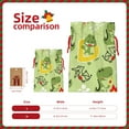 thumbnail image 3 of Pofeuu Cute Dinosaurs Cartoon Print Burlap Bags with Drawstrings Drawstring Gift Bags Pouch Bag for Thankgiving Birthday Party Gift Wrapping Treats and Party Favors-Small, 3 of 9