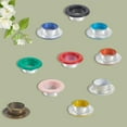thumbnail image 6 of 200 Sets 10 Colors Self Backing Eyelet 0.32 Inch Hole Metal Quicklet Grommets Kit Mini ID Grommets Eyelets with Washers for Repairing Bead Cores Clothes Shoes Leather Canvas DIY Crafts, 6 of 7