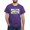 Purple, variant on CafePress - Pickleball Rocks With Yellow Ball B T Shirt - Men's Classic Cotton T-Shirts