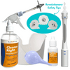 Cleanse Right 3rd Generation Ear Wax Removal Tool Kit- FDA Approved, USA Made Ear Drops and Ear Spiral Included! Irrigation Bottle, Wash Basin, Bulb Syringe!
