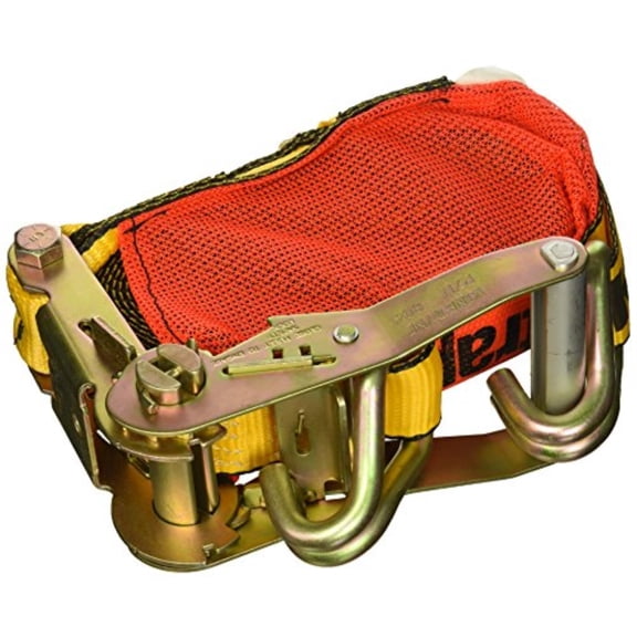 Kinedyne Ratchet Strap,Wire-Hook,Yellow 513084PAKGRA