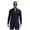Navy Blue, variant on COOFANDY Men's Sweater Quarter Zip Pullover Casual Knit Cotton Long Sleeve Mock Neck Sweaters for Casual Outings Daily Work Business