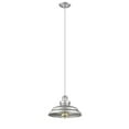 thumbnail image 2 of SAMUEL Industrial-style 1 Light Silver Painted Ceiling Mini Pendant 10" Wide, 2 of 3