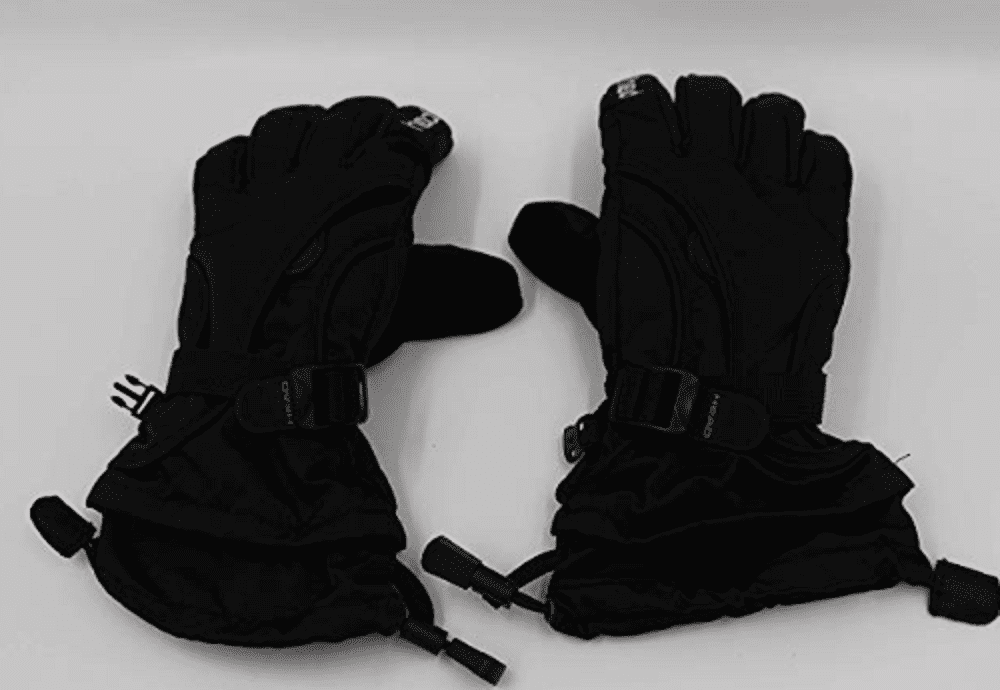 *NEW!* HEAD Jr Ski Mittens Kids Girls  Sorona Zip Thermal Waterproof Snow Gloves